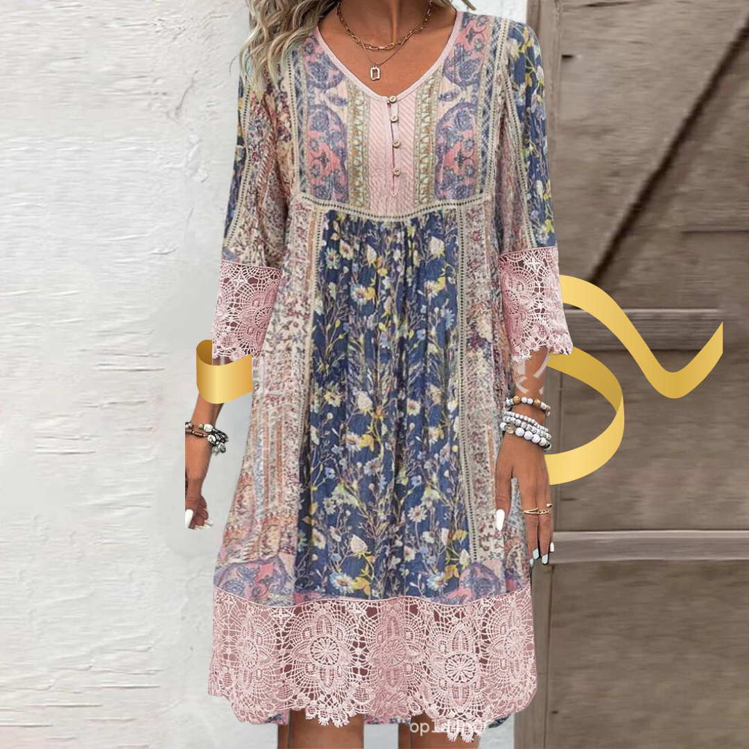 Lena™ | Bohemian-style dress