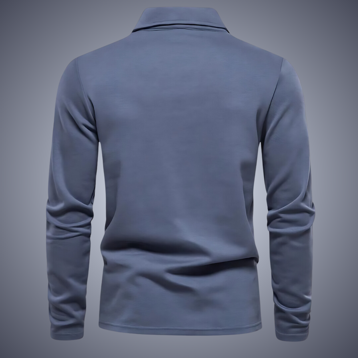 Bodo Casual Long Sleeve Polo