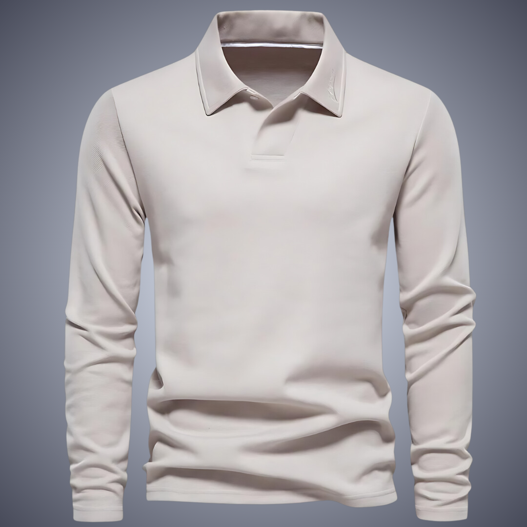 Bodo Casual Long Sleeve Polo