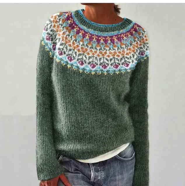 Kirsten | Retro Knitted Sweater