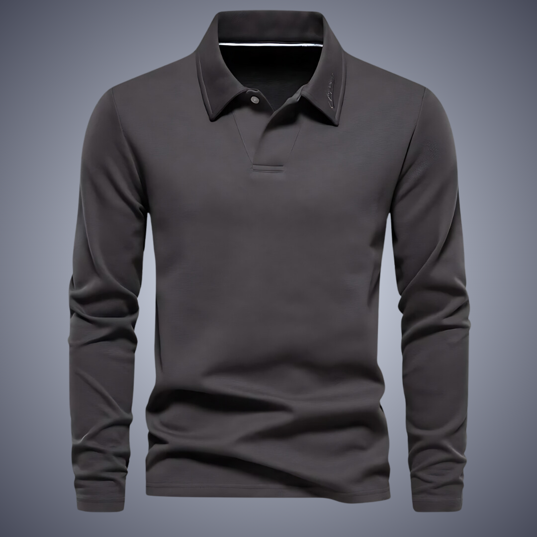 Bodo Casual Long Sleeve Polo