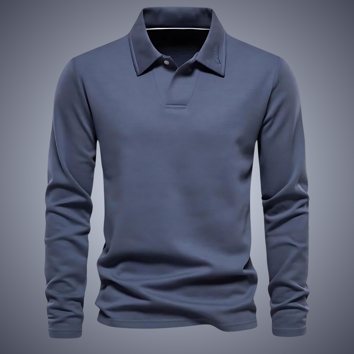 Bodo Casual Long Sleeve Polo