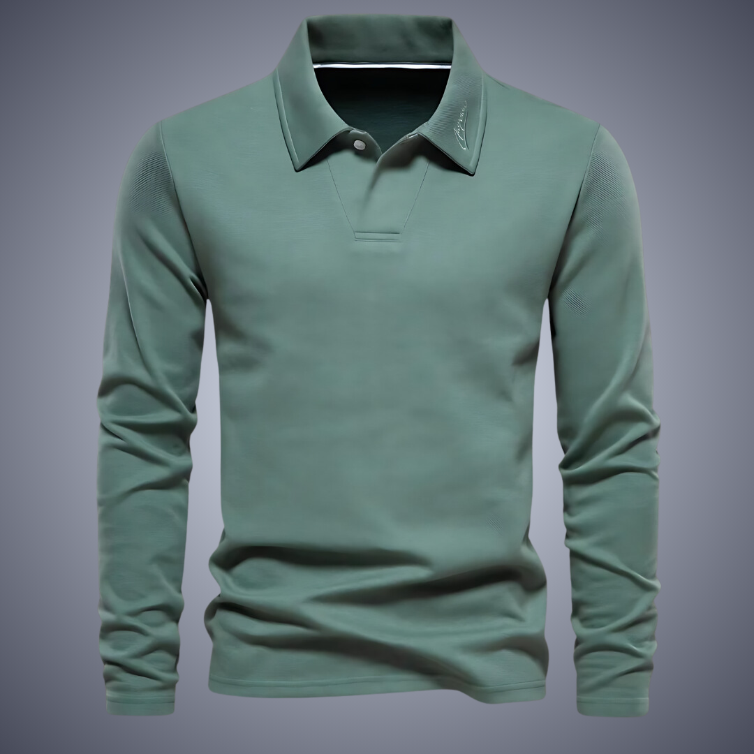 Bodo Casual Long Sleeve Polo