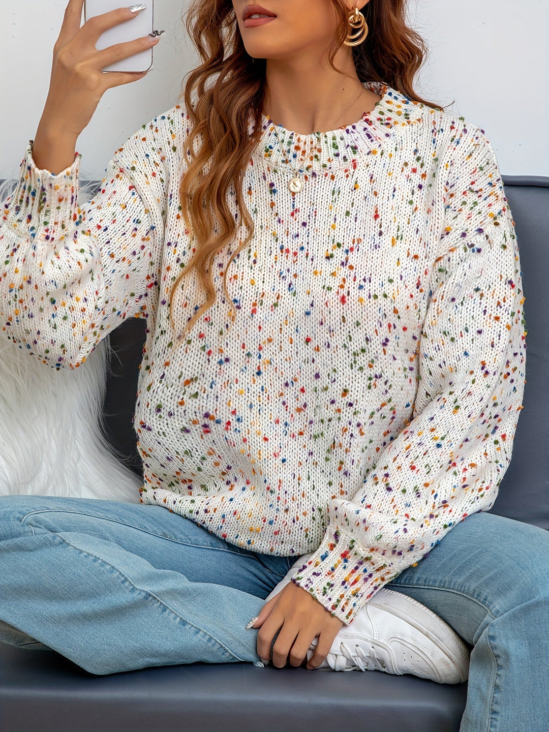 Cecia | Colorful Sweater for Women