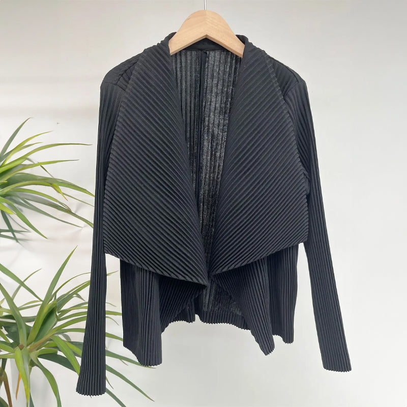 Sophia | Chic Pleated Cardigan