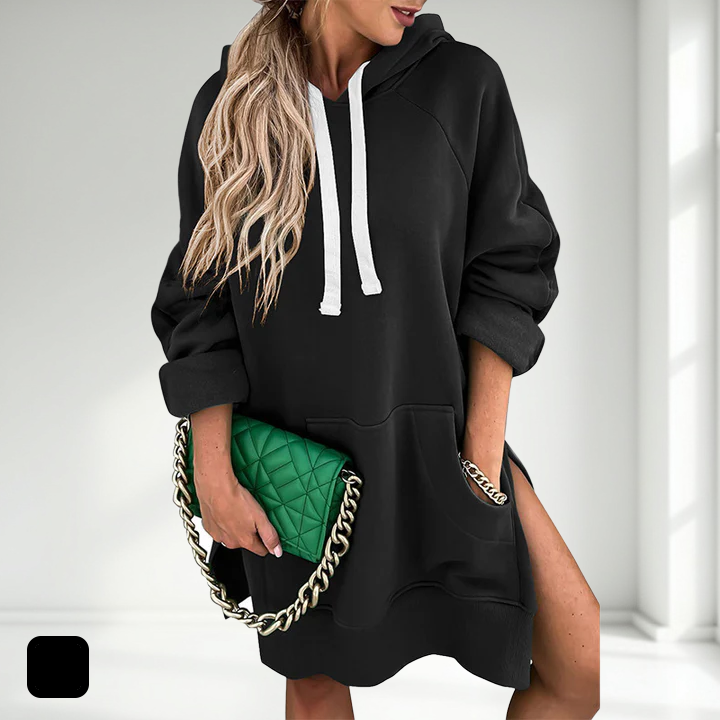 WarmNest | Oversized Hoodie Dress