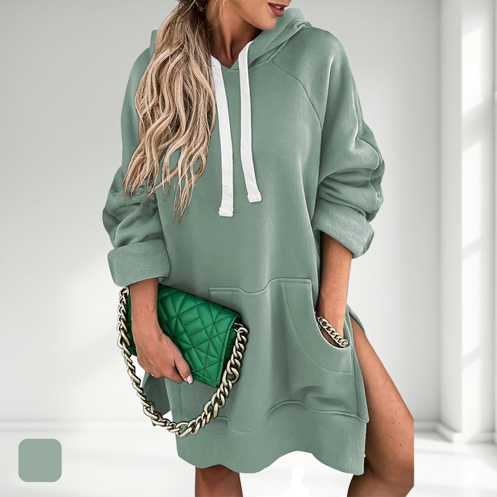 WarmNest | Oversized Hoodie Dress