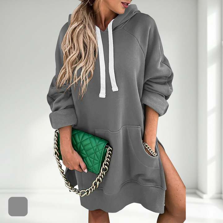 WarmNest | Oversized Hoodie Dress