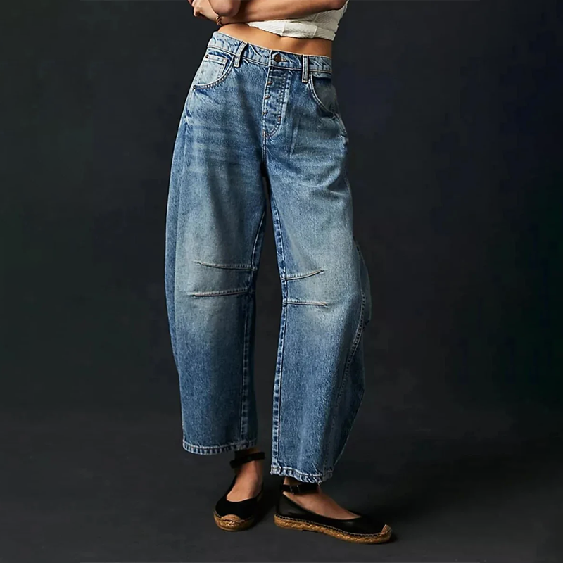 Aliyah | Wide-leg comfort jeans