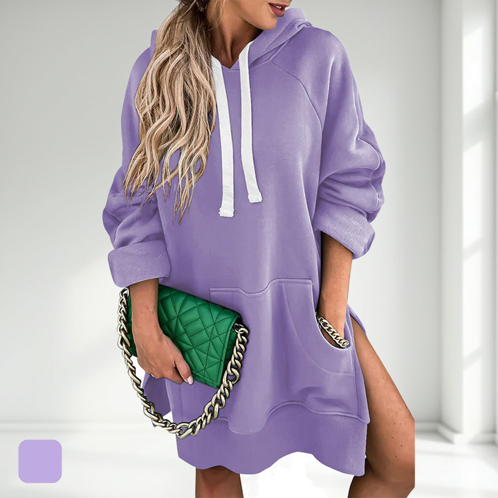 WarmNest | Oversized Hoodie Dress