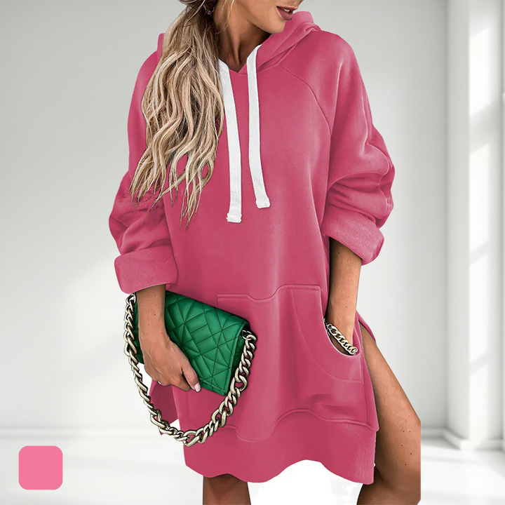 WarmNest | Oversized Hoodie Dress