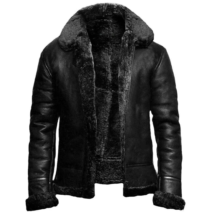 Riva™ | Winter Coat Made of Leather