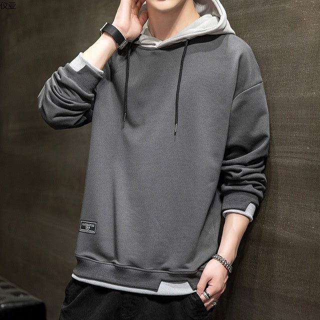 Peter | Stylish Two-Tone Hoodie