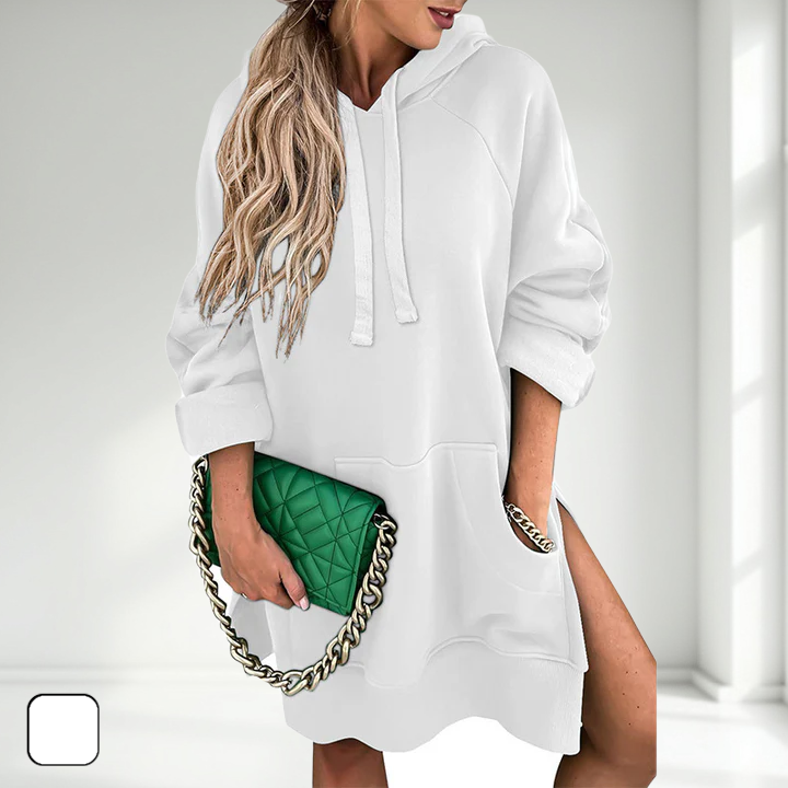 WarmNest | Oversized Hoodie Dress