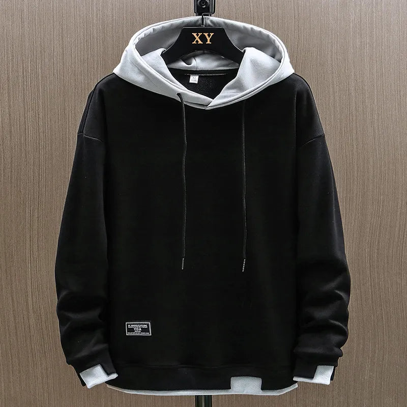 Peter | Stylish Two-Tone Hoodie