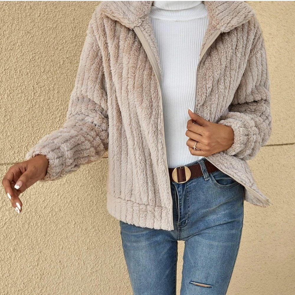 Harper™ | Casual Plush Cardigan